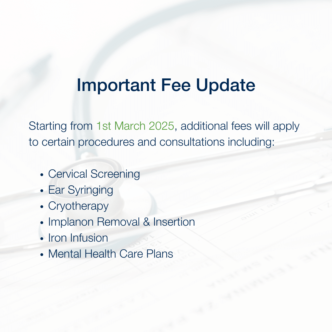 Fee Update Important Fee Update – Effective 1st March 2025 - Qualitas Health